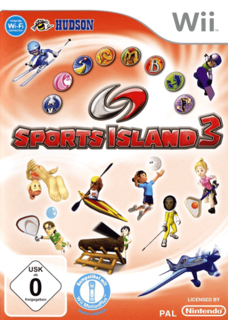 Sports Island 3 box art for Wii